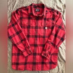 Carhartt - Like New - XL Tall - Loose Fit - Flannel Shirt